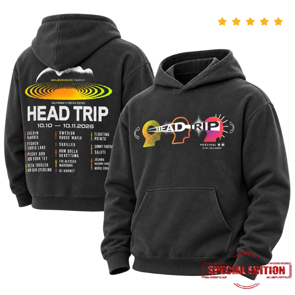 Head Trip Festival 2026 Mind Over Matter Line Up T-Shirt