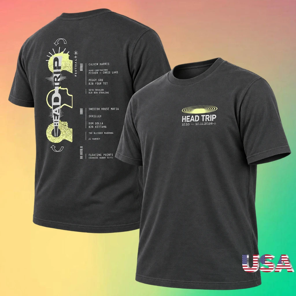 Head Trip Festival 2026 State Of Mind Line Up T-Shirt
