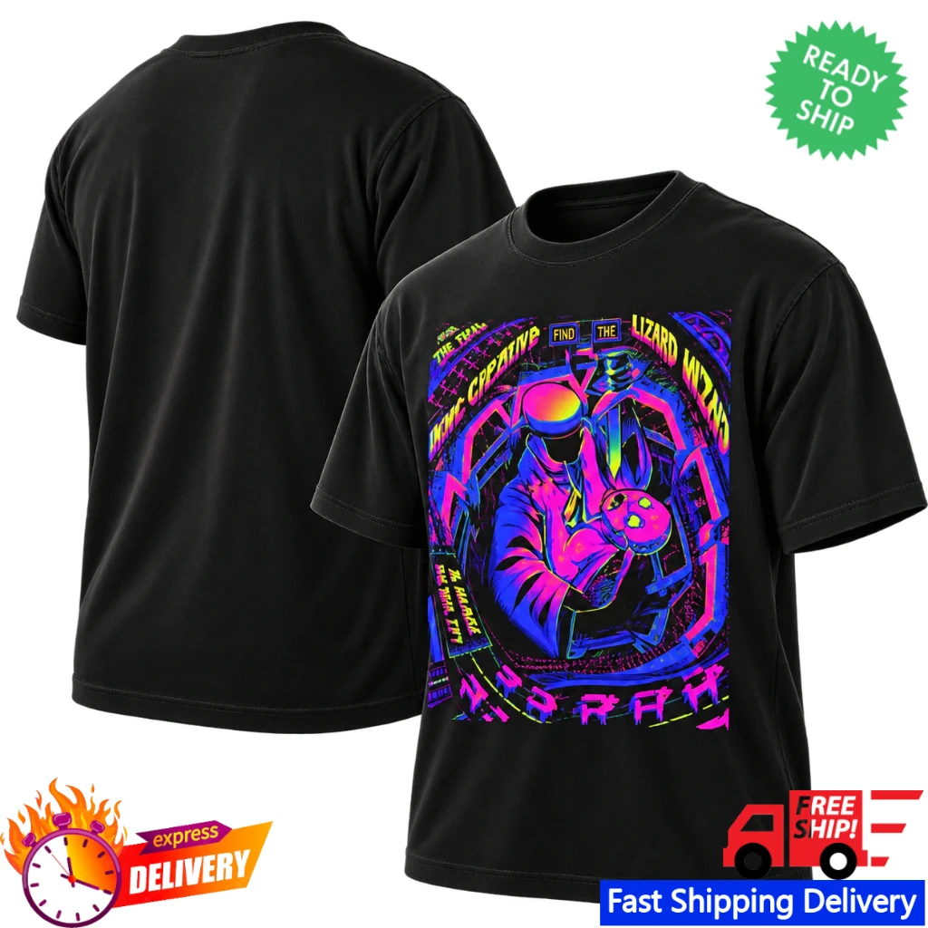 King Gizzard And The Lizard Wizard Brooklyn NY 2026 Venue Poster T-Shirt