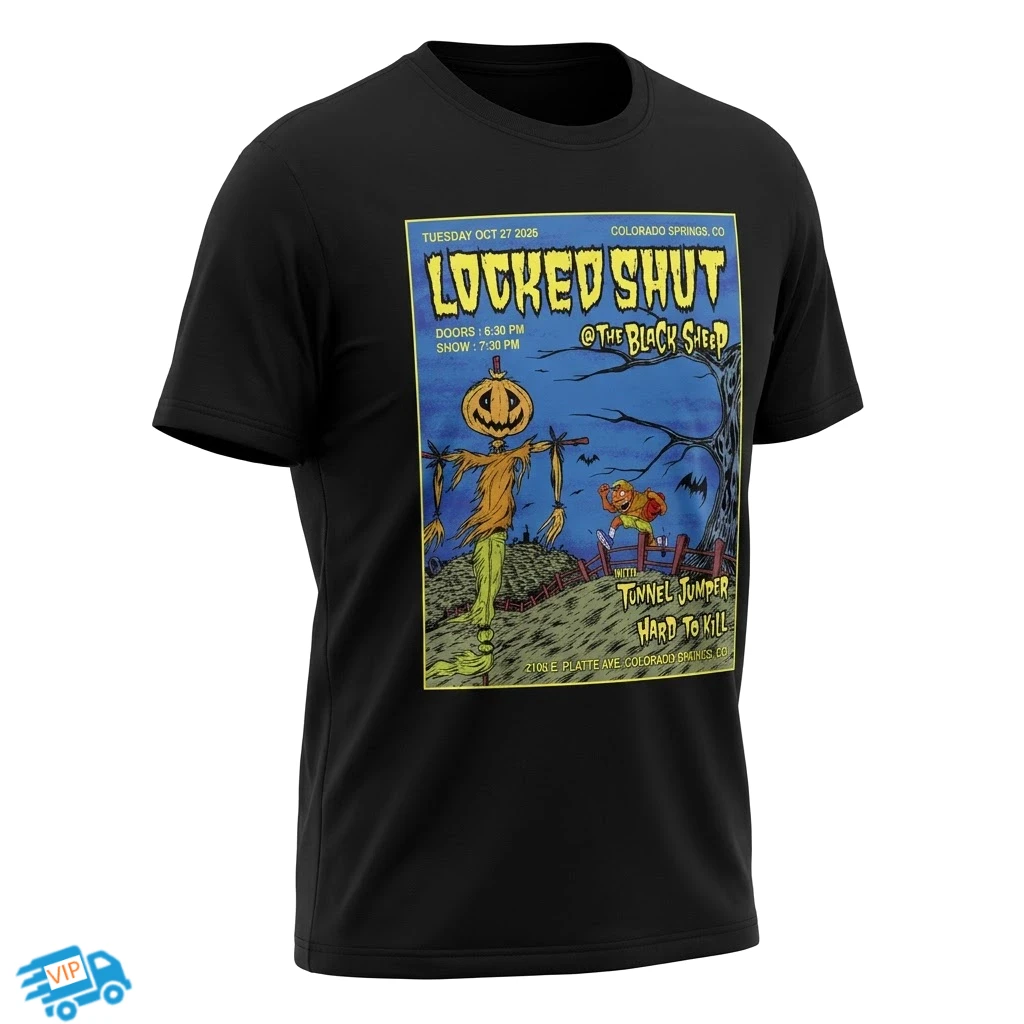 Locked Shut The Black Sheep Colorado Springs CO October 27 2026 Poster Tee