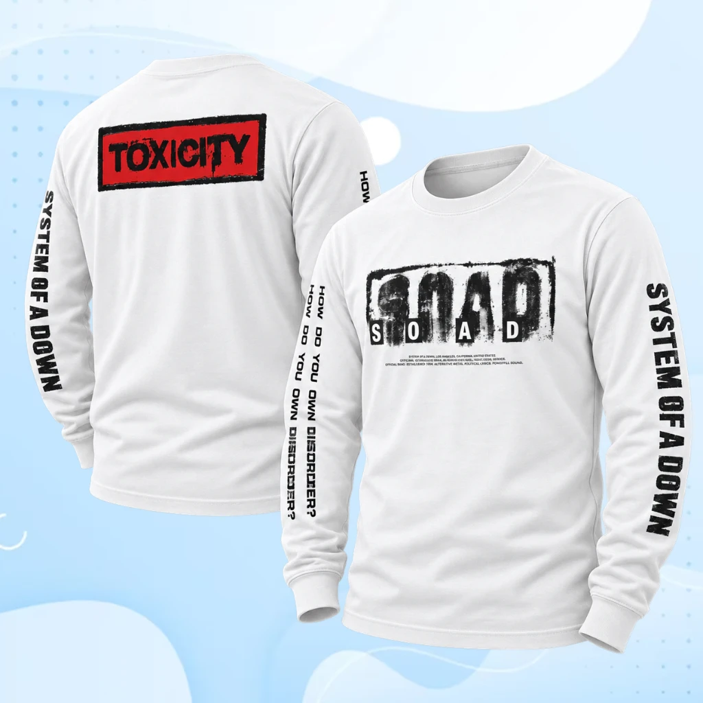System Of A Down SOAD Toxicity Album Unisex Long Sleeve Shirt